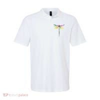 Dragonfly Warrior Semicolon Suicide Prevention Awareness Polo thumb 0