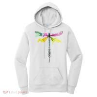 Dragonfly Warrior Semicolon Suicide Prevention Awareness Women's Hoodie thumb 0
