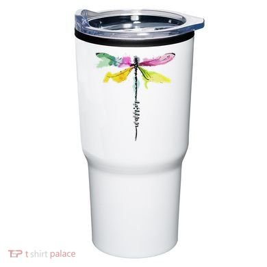 Dragonfly Warrior Semicolon Suicide Prevention Awareness Tumbler