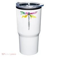 Dragonfly Warrior Semicolon Suicide Prevention Awareness Tumbler thumb 0