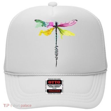 Dragonfly Warrior Semicolon Suicide Prevention Awareness Hat