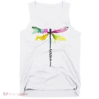 Dragonfly Warrior Semicolon Suicide Prevention Awareness Tank Top thumb 0