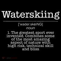 Definition Water Ski Skiing Waterskiing Waves Boat Ornament thumb 1