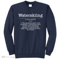 Definition Water Ski Skiing Waterskiing Waves Boat Sweatshirt thumb 0