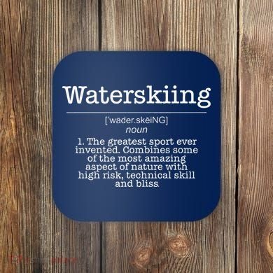 Definition Water Ski Skiing Waterskiing Waves Boat Coaster