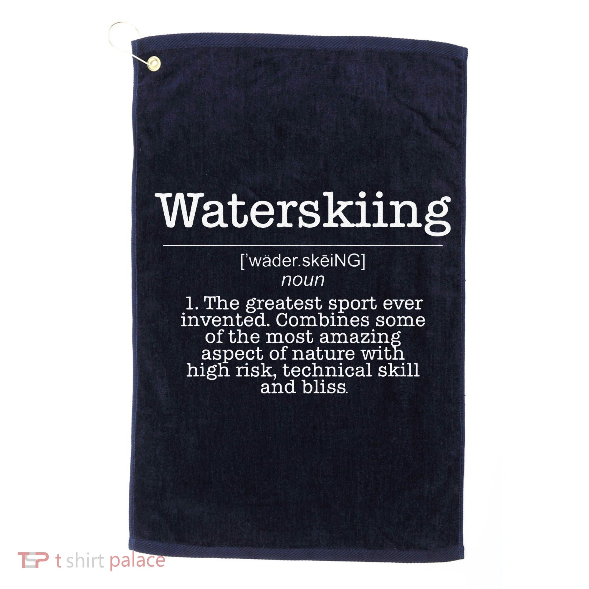 Definition Water Ski Skiing Waterskiing Waves Boat Golf Towel