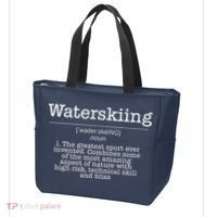 Definition Water Ski Skiing Waterskiing Waves Boat Tote Bag thumb 3