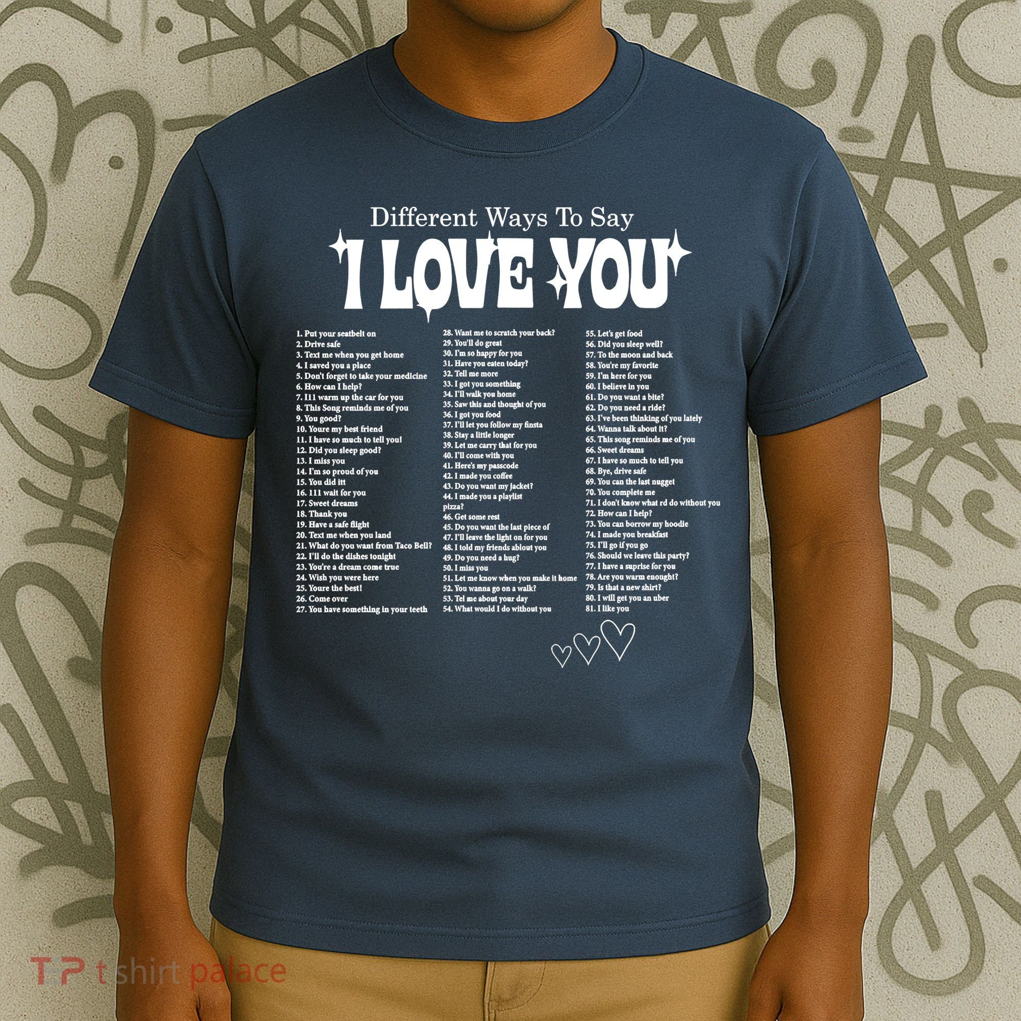 Different Ways To SayI Love You Retro Valentines Day T-Shirt