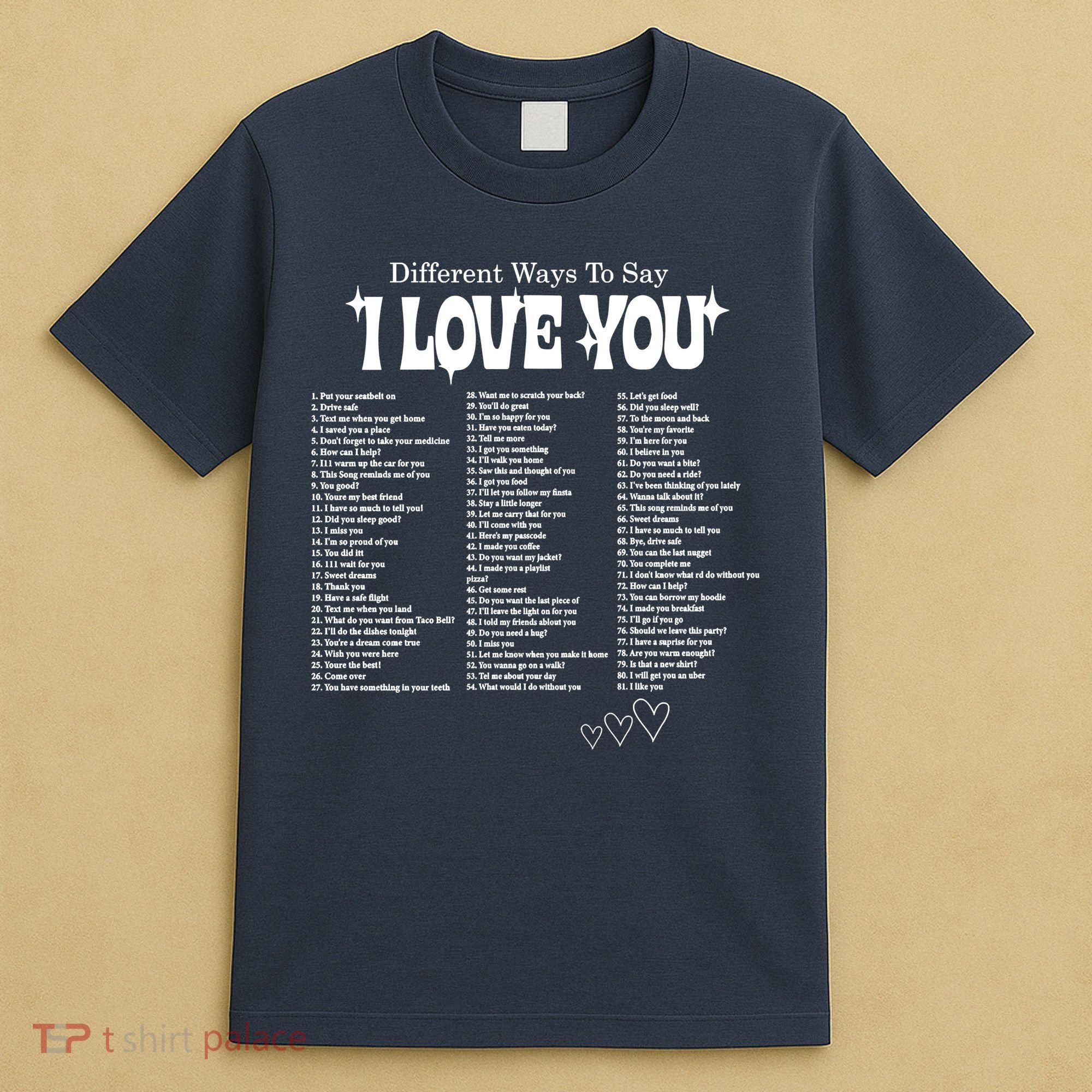 Different Ways To SayI Love You Retro Valentines Day T-Shirt