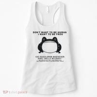 Don’t Want To Be Human I Want To Be Frog Women's Tank Top thumb 0