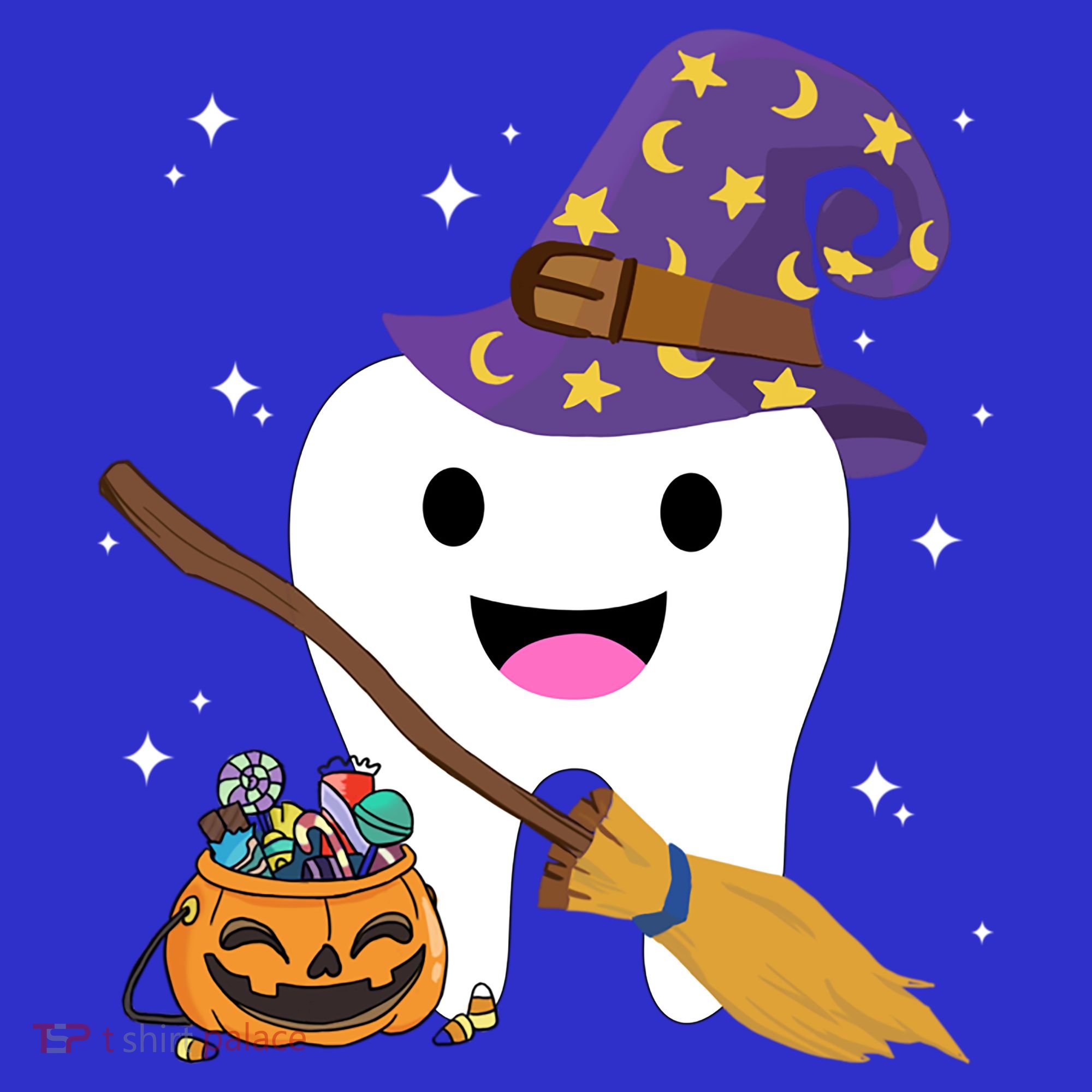 Dental Witch Trick Or Teeth Dental Squad Halloween Costume Gift Women's Long Sleeve Shirt