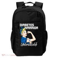 Diabetes Warrior Unbreakable Diabetes Awareness Backpack thumb 0