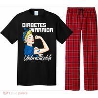Diabetes Warrior Unbreakable Diabetes Awareness Pajama Set thumb 0