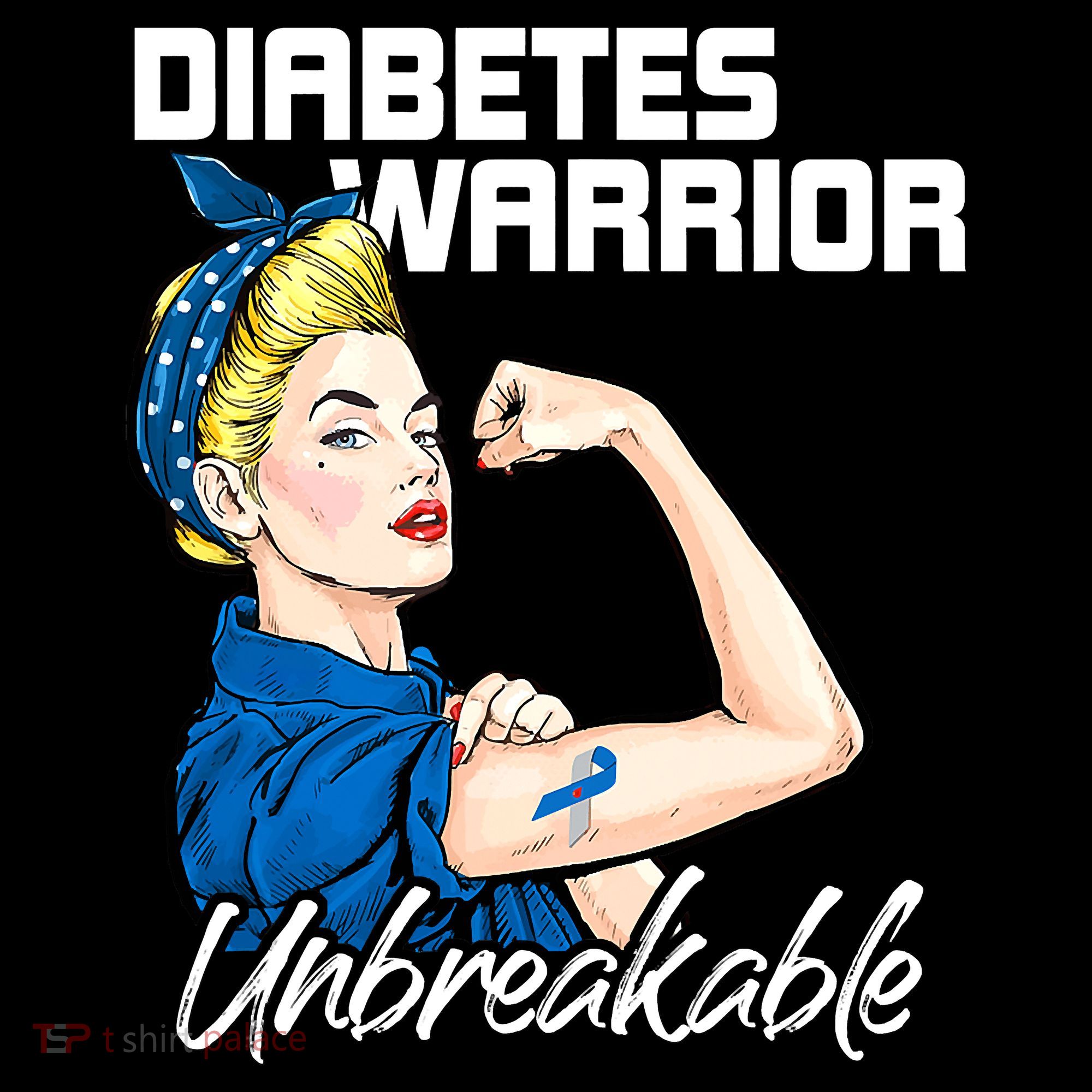 Diabetes Warrior Unbreakable Diabetes Awareness Women's Hoodie