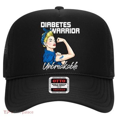 Diabetes Warrior Unbreakable Diabetes Awareness Hat
