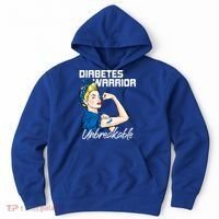Diabetes Warrior Unbreakable Diabetes Awareness Hoodie thumb 0