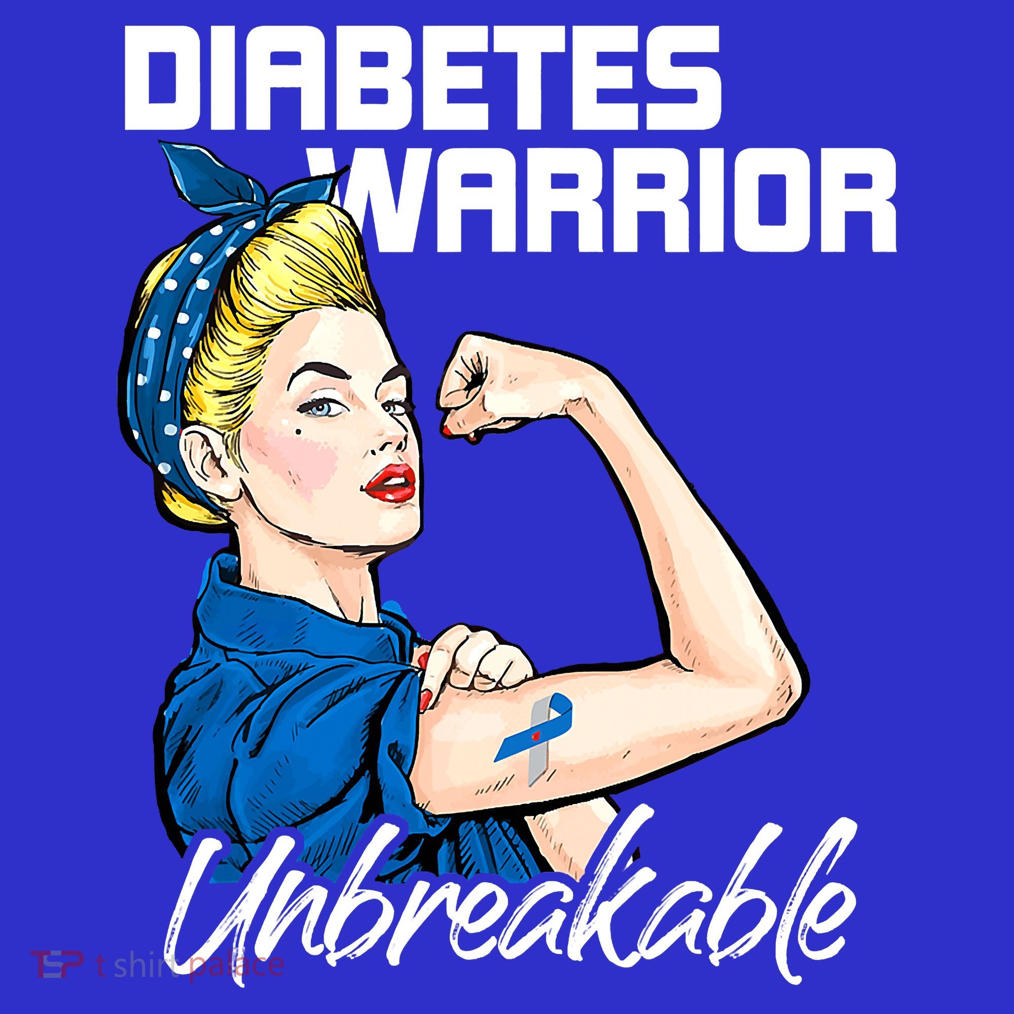 Diabetes Warrior Unbreakable Diabetes Awareness Women's Tank Top