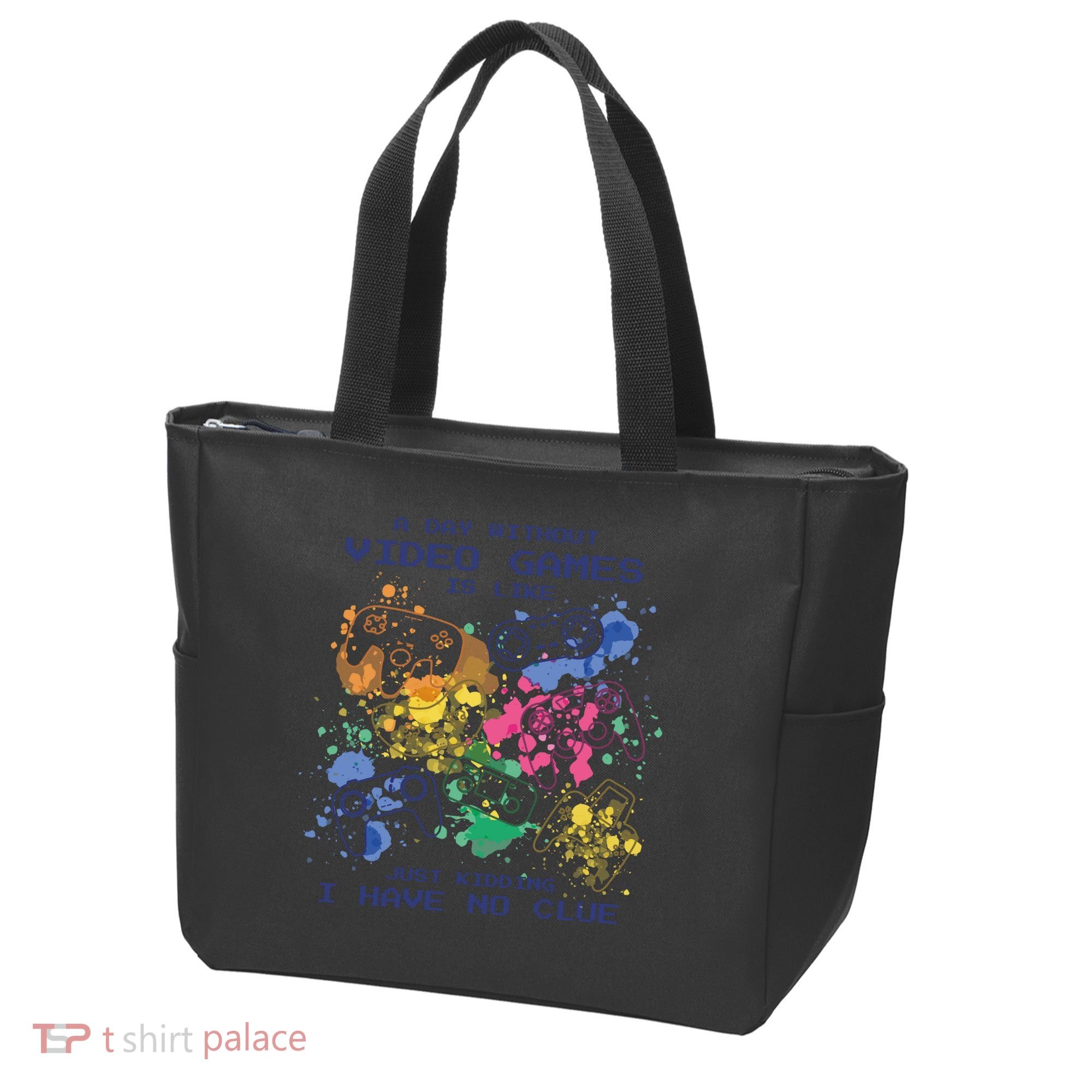 Day Without Video Games No Clue Tote Bag