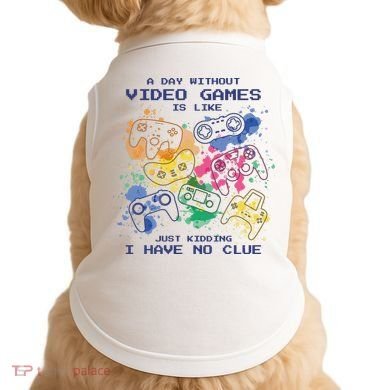 Day Without Video Games No Clue Doggie Tank