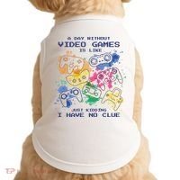 Day Without Video Games No Clue Doggie Tank thumb 0