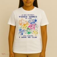 Day Without Video Games No Clue T-Shirt thumb 4