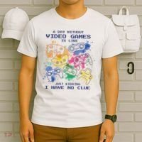 Day Without Video Games No Clue T-Shirt thumb 6