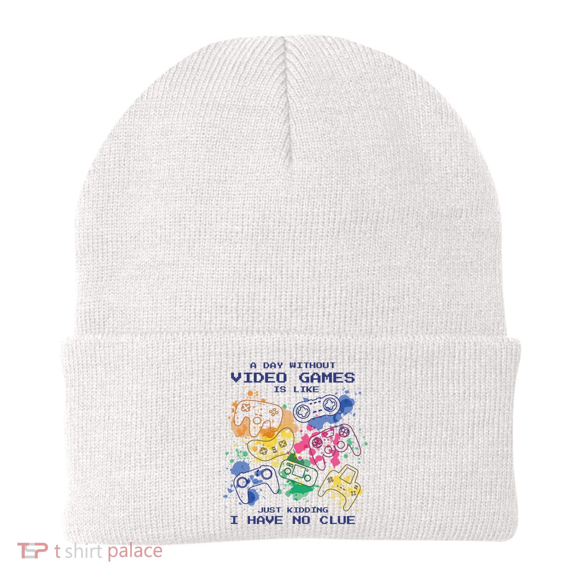 Day Without Video Games No Clue Beanie