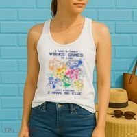 Day Without Video Games No Clue Women's Tank Top thumb 2