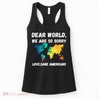 Dear World We're So Sorry Women's Tank Top thumb 0