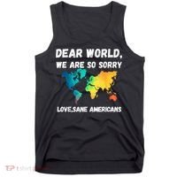 Dear World We're So Sorry Tank Top thumb 0