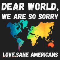 Dear World We're So Sorry Golf Towel thumb 3