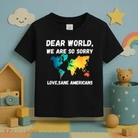 Dear World We're So Sorry Toddler T-Shirt thumb 3