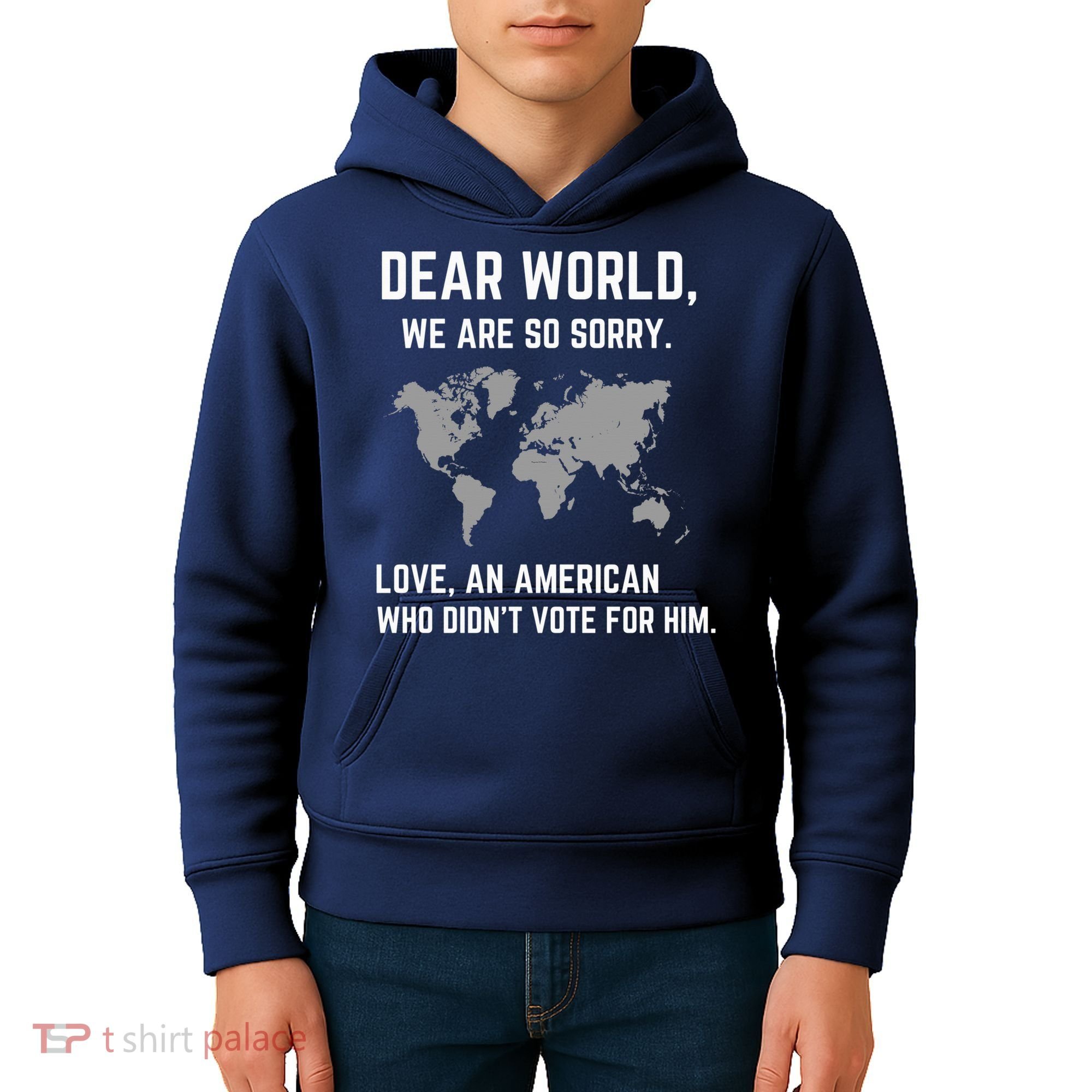 Dear World We Are So Sorry Americans Supporting Canada Kids Hoodie