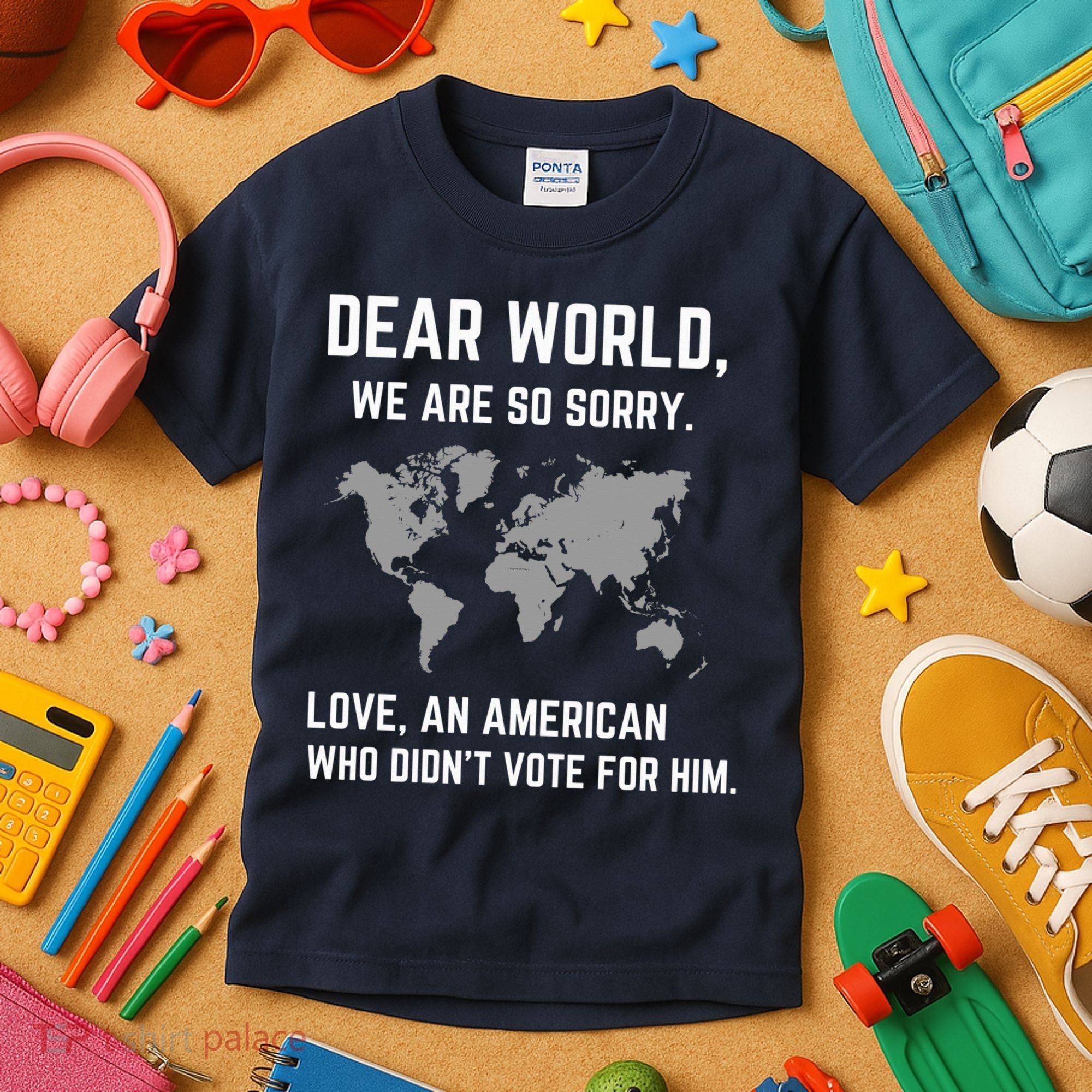 Dear World We Are So Sorry Americans Supporting Canada Kids T-Shirt