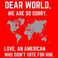 Dear World We Are So Sorry Americans Supporting Canada Santa Hat thumb 1