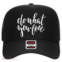 Do What You Love Positive Quote Hat thumb 0