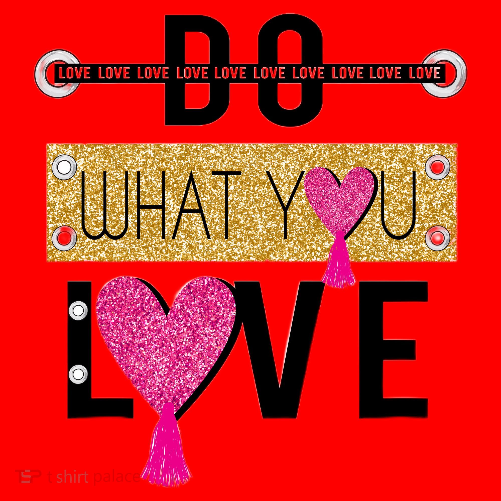 Do What You Love Santa Hat
