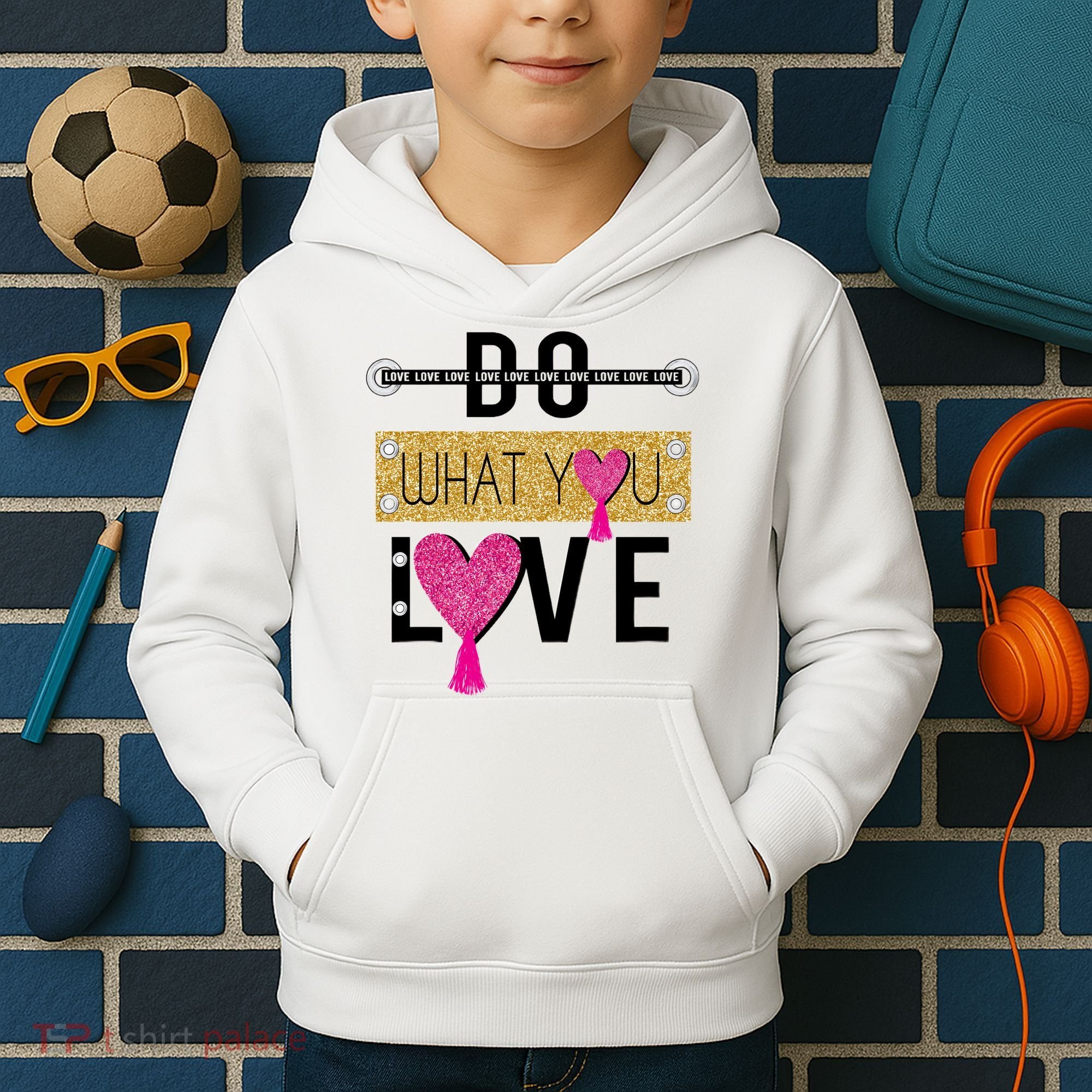 Do What You Love Kids Hoodie