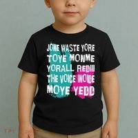 DonT Waste Your Time On Me YouRe Already The Voice Inside Toddler T-Shirt thumb 2