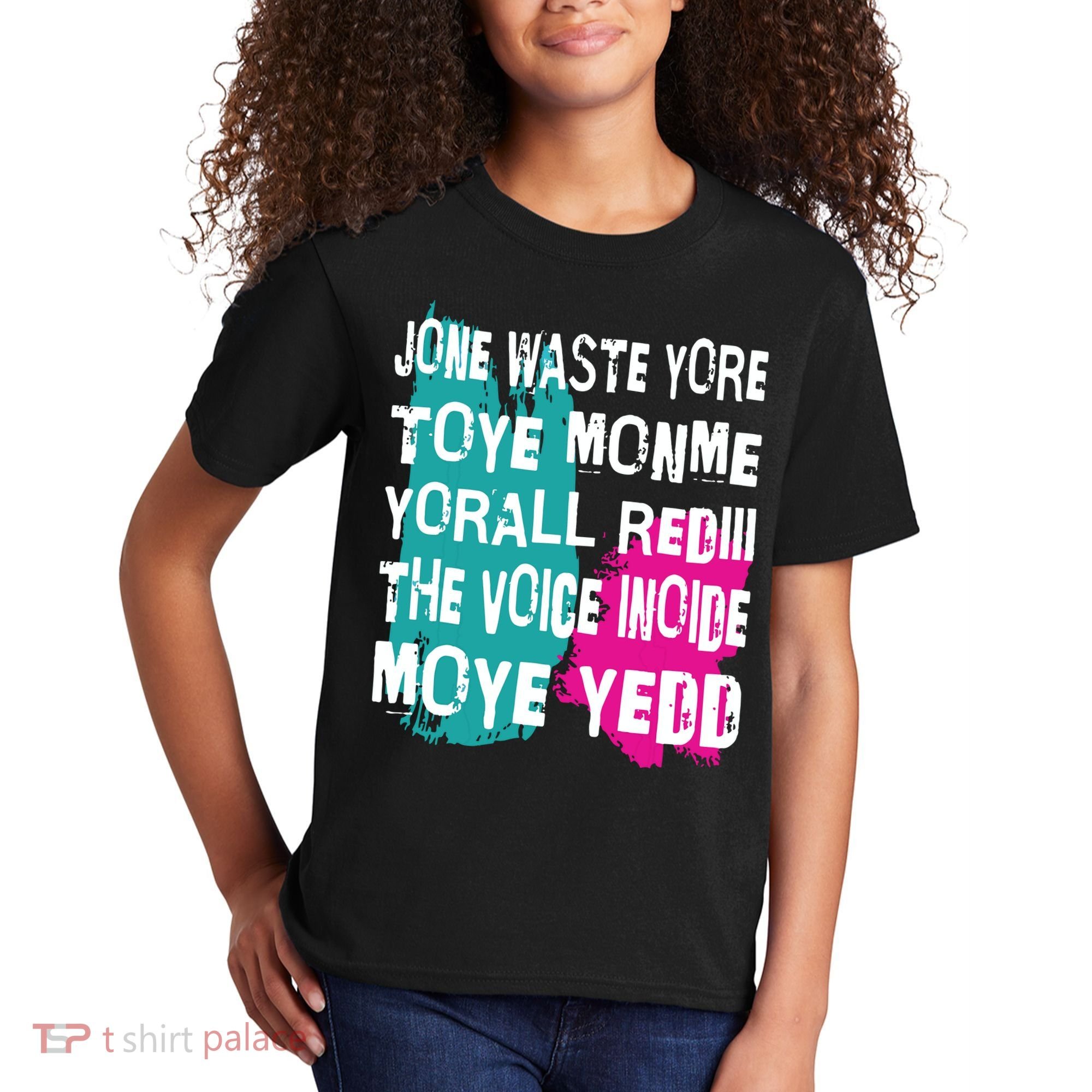 DonT Waste Your Time On Me YouRe Already The Voice Inside Kids T-Shirt