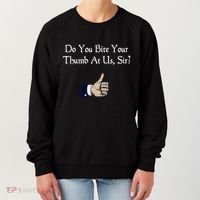 Do You Bite Your Thumb Shakespeare Women's Sweatshirt thumb 0