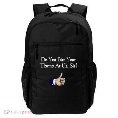 Do You Bite Your Thumb Shakespeare Backpack
