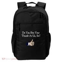 Do You Bite Your Thumb Shakespeare Backpack thumb 0