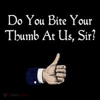 Do You Bite Your Thumb Shakespeare Women's Hoodie thumb 2