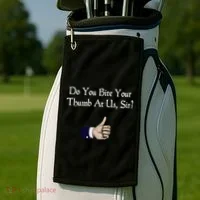 Do You Bite Your Thumb Shakespeare Golf Towel thumb 2