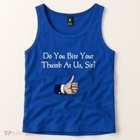 Do You Bite Your Thumb Shakespeare Tank Top thumb 2