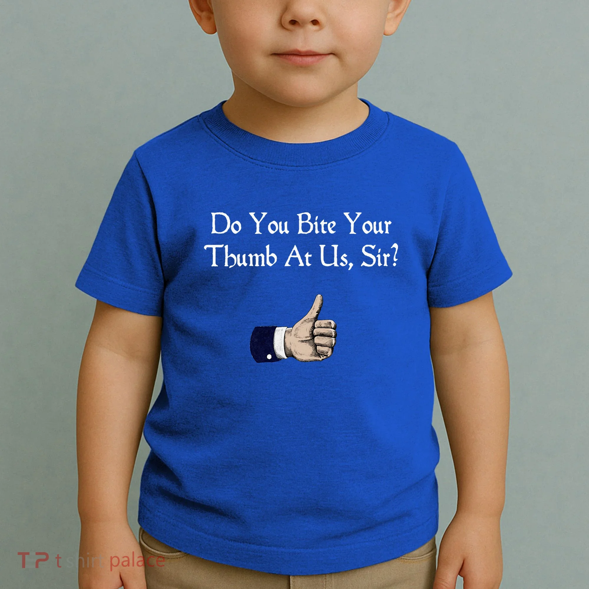 Do You Bite Your Thumb Shakespeare Toddler T-Shirt