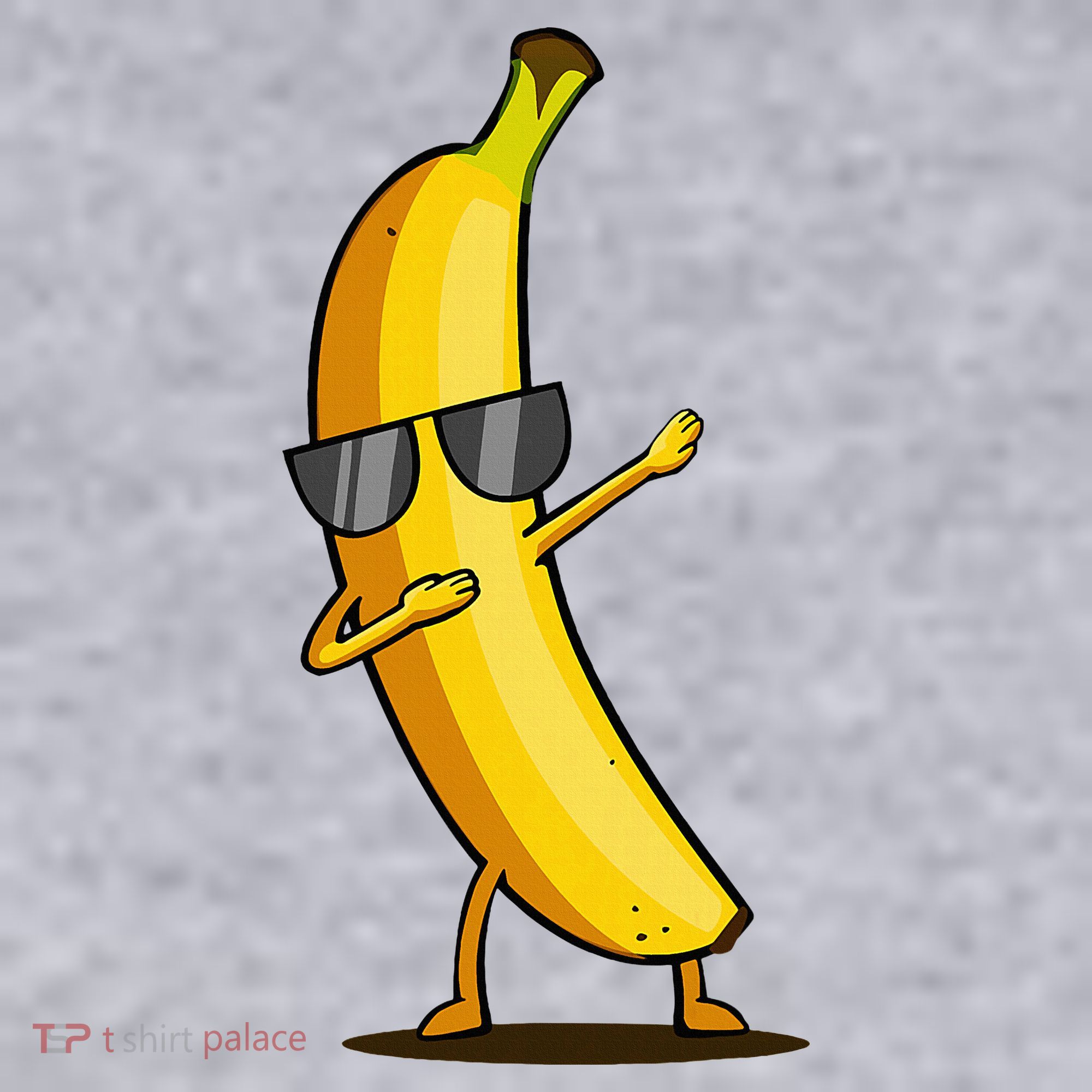 Dabbing Yellow Banana Dab Funny Dancing Fruit Women's Sweatshirt