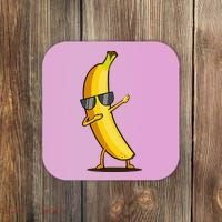 Dabbing Yellow Banana Dab Funny Dancing Fruit Coaster thumb 0