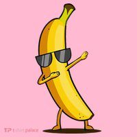 Dabbing Yellow Banana Dab Funny Dancing Fruit Coaster thumb 2
